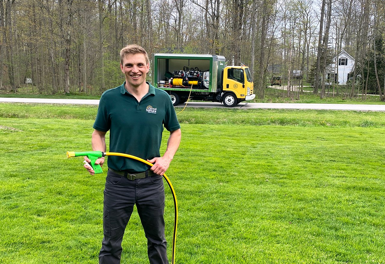 Alec Field Spraying Truck